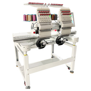 Nueva Máquina de Bordar Plana Automática Bibo de Doble Cabezal con 9/12/15 Agujas, Computadora Dahao A15, 400*450mm, para Uso Doméstico, con Rodamiento de Motor - Product Image 3