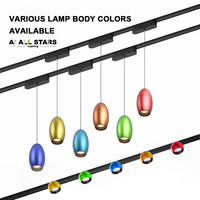 Spot LED européen certifié CE ETL 24V 48V Éclairage sur rail LED magnétique à encastrer en surface Éclairage sur rail magnétique
