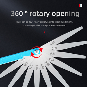 เครื่องมือวัดความแม่นยำสูง0.05-1.00มม. ความหนา100มม. 150มม. 200มม. 300มม. 500มม. 1000มม. - Product Image 5