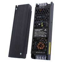 DUSKTEC sabit voltaj 300W 12.5A AC 100-260V DC 24V toptan Mini Ultra ince motosiklet Led güç kaynağı trafo sürücü