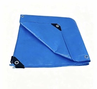 Bâche tissée en PE XUDA de qualité supérieure, légère, imperméable, double bleu, découpe personnalisée pour auvent de caravane - Vente en gros Chine