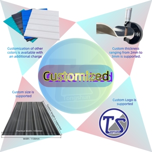 Waterproof 3 Layer UPVC ASAPVC Corrugated <strong>Roofing</strong> Sheets Fireproof <strong>Plastic</strong> Warehouses Traditional Design Roof - Product Image 4