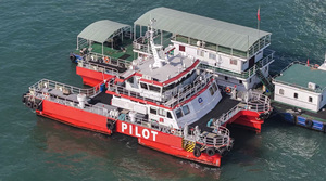 Catamarán de Aluminio Grandsea de 27m con Motor Intraborda de Larga Duración para Trabajo Marino, Embarcación Piloto para <span class=keywords><strong>Estado</strong></span> del <span class=keywords><strong>Mar</strong></span> Nivel 11 - Product Image 3