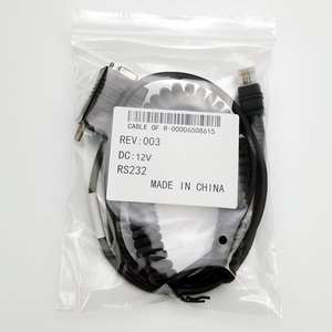 SOTESIN เครื่องอ่านบาร์โค้ดสายอนุกรม RS232 5ม.,สำหรับ Zebra LI3608 LI3678 DS3608 DS3678เกลียวขดรองรับไฟ12V - Product Image 4