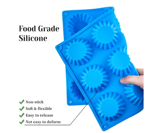 Moldes <span class=keywords><strong>de</strong></span> <span class=keywords><strong>Silicona</strong></span> Antiadherentes <span class=keywords><strong>de</strong></span> 12 Cavidades para Copas <span class=keywords><strong>de</strong></span> Mantequilla <span class=keywords><strong>de</strong></span> Maní y Bombones <span class=keywords><strong>de</strong></span> Chocolate para Fat Bombs - Product Image 2