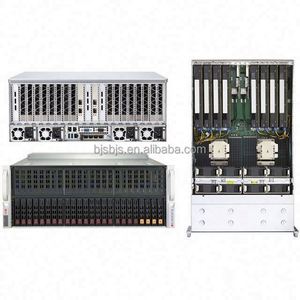 เซิร์ฟเวอร์ Supermicro รุ่นดั้งเดิม 1U แบบสองโปรเซสเซอร์ 3 GPU ระบบ Sys-1029gp-Tr สำหรับคอมพิวติ้งคลาวด์ คอมพิวติ้งเอจ ซูเปอร์เซิร์ฟเวอร์แบบแร็ค - Product Image 1