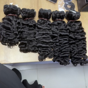 Cheveux vierges de qualité supérieure, cuticules alignées, extensions de cheveux vierges bruts, fournisseurs vietnamiens - Product Image 5