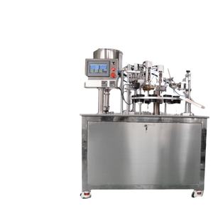 Máquina Versátil Semiautomática para Llenado, Sellado y Empaquetado de Tubos de Pasta de Dientes, Crema Cosmética y Pasta en Tubos de Plástico Blando - Product Image 1