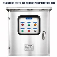 Boîtier de commande de pompe à boues en acier inoxydable pour station d'épuration, IP54, armoire de distribution d'énergie JXF, panneau de commande de pompe
