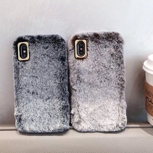 Cô Gái Phụ Nữ Dễ Thương Mùa Đông Ấm Áp Lông Thú Sang Trọng Fluffy Điện Thoại Di Động Trường Hợp Đối Với <span class=keywords><strong>iPhone</strong></span> <span class=keywords><strong>6</strong></span> 7 8 Cộng Với XS X Max XR 11 Pro Max - Product Image 6