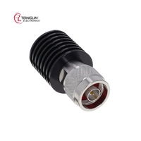 Connecteur coaxial mâle ST6N105 de type N, borne terminatrice, 50 Ohms, plaqué or, avec capuchon de protection, service d'agent d'expédition TL Support