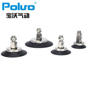 Ventouse latérale ZP3E YM pour aspiration d'air, type BM/UM, à simple couche, robuste, avec buse rainurée, pour bras robotisé et levage par aspiration - Product Image 2