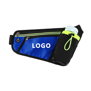 Sac banane de jogging OEM tendance pour femmes et hommes <span class=keywords><strong>avec</strong></span> porte-bouteille, <span class=keywords><strong>ceinture</strong></span> de course réfléchissante et imperméable, poche dissimulée pour bouteille, vente en gros personnalisée - Product Image 3