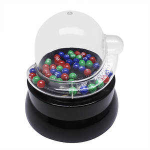 Máquina de Lotería Digital con Agitación Automática - Torre de <span class=keywords><strong>Bolas</strong></span> de <span class=keywords><strong>Bingo</strong></span> Portátil de ABS para Noches de Juego en Familia y Eventos de <span class=keywords><strong>Grandes</strong></span> Grupos - Product Image 4