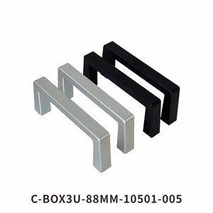 ZSTC C-BOX Schroff Nvent - Manija frontal para subrack de 19 pulgadas, ancho de 12,2 mm, anodizado transparente, distancia entre orificios de 120 mm, 133,4 mm, 4U, 10501-006, 10501-018 - Product Image 4