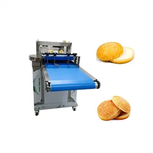 Máquina vertical para pão, fatiador de pão de hambúrguer, máquina para fatiar pão de hambúrguer