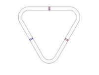Luminaire linéaire LED triangulaire personnalisé pour bureau, profil en aluminium, lampe suspendue au plafond, OEM ODM, luminaire modulaire, garantie 5 ans