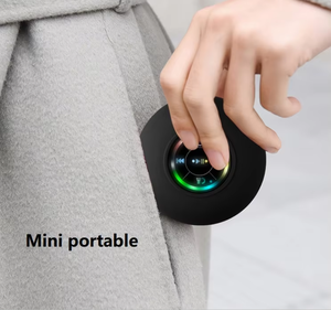 Altavoz Inalámbrico Portátil a Prueba de Agua con Luces LED RGB Vibrantes, Bajos Potentes y Diseño con Ventosa para Ducha y Baño - Product Image 6