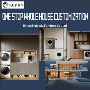 The Ultimate Wood Modular <b>Washing</b> <b>Machine</b> Drying <b>Cabinet</b> with Modern Design <b>for</b> Bedroom Laundry Storage 5-Year Warranty - Product Image 2