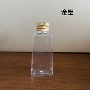 Wholesale trapezoidal <b>bottles</b>, 30ml and 60ml gel hand sanitizer <b>bottles</b>, portable <b>squeeze</b> plastic <b>bottles</b>, PET flip-top <b>bottles</b>. - Product Image 3