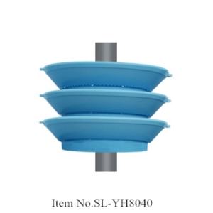 Macetero Ecológico SOL Semicircular, Poste de Luz para Jardín Vertical, Torre de Jardín con Macetero Integrado - Product Image 2