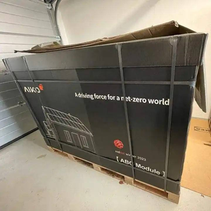 <span class=keywords><strong>Aiko</strong></span> แผงโซลาร์เซลล์แบบครึ่งเซลล์สองด้าน465W 460W 455W bipv 2S + N-Type สีดำล้วนสำหรับโปรเจกต์หลังคา - Product Image 6