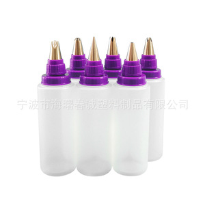 Botella de plástico Chuncheng de 120 ml para decoración de pasteles y repostería - Product Image 4