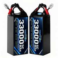 Аккумулятор LiPo YKX 33000 мАч 6S 12S 10C 22.2V полутвердотельный для БПЛА, гексакоптеров, октокоптеров, дронов, на заказ 16S, гарантия 1 год