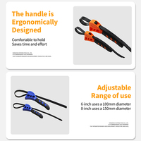 Jeu de clés à sangle réglables multifonctionnelles avec sangle en nylon renforcée, personnalisable OEM pour la réparation automobile, clé à filtre