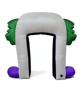 Arco Inflable de Payaso de 3 Metros para Halloween, Decoraciones de Jardín Inflables para Exteriores, Arco Inflable de Halloween Espeluznante - Product Image 4