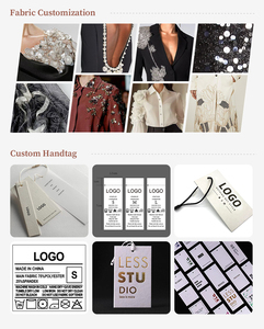 Abito <span class=keywords><strong>lungo</strong></span> bianco e <span class=keywords><strong>nero</strong></span> <span class=keywords><strong>con</strong></span> pizzo a contrasto, maniche lunghe e <span class=keywords><strong>spacco</strong></span> <span class=keywords><strong>laterale</strong></span> - Product Image 6