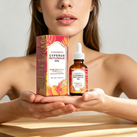 Nouvelle Huile Essentielle Pure de Cyperus Rotundus à Base de Plantes, 60ml, Liquide, Soin Nourrissant pour la Peau et les Cheveux, Vente Chaude