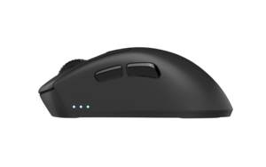 Pixart 2024 Ratón para juegos ergonómico para diestros Modelo más nuevo 3325 <span class=keywords><strong>5000</strong></span> DPI Inalámbrico Blanco y Negro Alimentado por batería para PC - Product Image 6