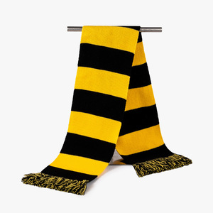 OEM Custom Knitted <b>Sports</b> Scarf Muffler Personalized Team Logo Football Soccer Basketball Fan Winter Scarf - Product Image 1