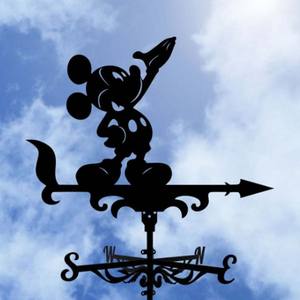 Nueva pieza de arte creativa, vaneador de viento <span class=keywords><strong>con</strong></span> forma de vaca y diseño de estilo europeo y americano, decoración artesanal para el hogar. - Product Image 2