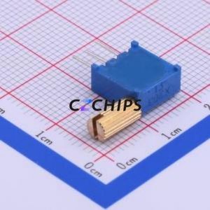 ตัวต้านทาน/โพเทนชิออมิเตอร์แบบปรับได้3296X-1-203-8mm ผ่านรูส่วนประกอบ (THT) ตัวต้านทาน20Kohm 10% - Product Image 2