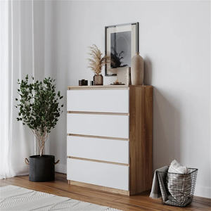 Commode moderne de chambre à coucher en carton à quatre portes de haute qualité - Product Image 2