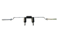 Barre de musculation droite pour curls 1,2/1,5/1,8/2,2 m – Utilisation à domicile et en salle de sport – Nouvelle machine 2026 – 50 mm