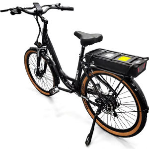 Electric Brushless Electronic Urban Sports EBike Rear Hub 7-Speed Rear Carrier 26-Inch Tires 48V 8Ah Lithium Battery Aluminum - Product Image 4