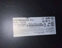 A10迅雷3350网络L4/L7 40 gbps应用交付控制器 (端口: 40GE * 4,25ge * 4,1/10GE * 32)
