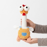 Juguete para Perros Pawstar Crazy Long Neck Chicken, Juguete de Peluche Elástico, Divertido, Duradero e Interactivo, Juguete para Masticar para Mascotas, OEM, Venta al por Mayor, Personalizado