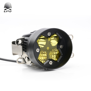 LITU Offroad LED sis lambaları 40W LED sürüş ışıkları 3 inç LED farlar beyaz sarı oto lambaları Offroad için evrensel araba - Product Image 4
