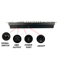 Controlador DMX512 Igreslite Mini para Iluminación de Escenario, Iluminación LED RGB de 192 Canales, Cabeza Móvil Programable para Discoteca