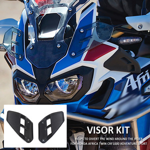 Convient à <span class=keywords><strong>Honda</strong></span> <span class=keywords><strong>Africa</strong></span> <span class=keywords><strong>Twin</strong></span> CRF1000 Adventure Sport Pare-soleil rectifié petites ailes - Product Image 5