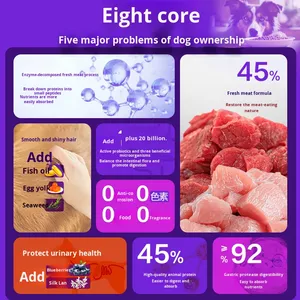 Fabricante de Ração para Cães Atacado Personalizado Universal Adulto Filhote <span class=keywords><strong>Golden</strong></span> <span class=keywords><strong>Retriever</strong></span> Teddy Terrier Cães Pequenos Sacos Grandes de 20kg - Product Image 2