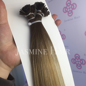 Extensiones de Cabello con Punta Plana Invisible, Cabello Humano con Punta K, Queratina, Cutícula Alineada, Suaves, Ligeras, Cómodas, Sin Daños, Punta Plana - Product Image 3