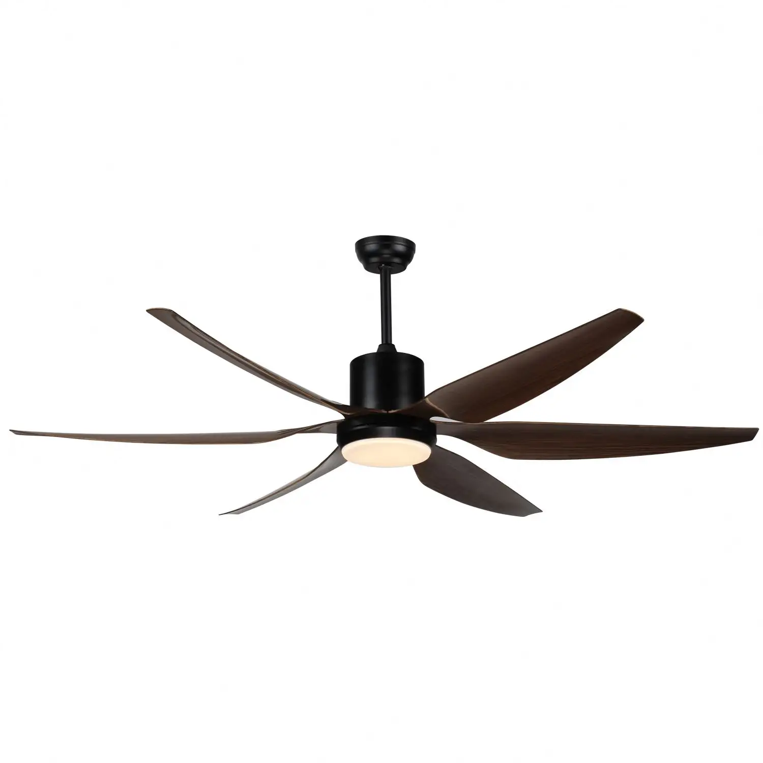 Modern Design Luxury Remote Control 6 Blades ABS Low Noise Ceiling Fan