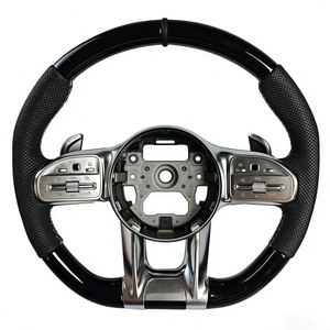 Volant en bois classique pour Mercedes Benz <span class=keywords><strong>AMG</strong></span> E350 W221 W166 W219 C205 - Product Image 1