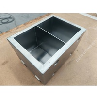 Services de boîtiers de fabrication de tôle personnalisés OEM (usinage CNC de soudage par estampage) Pièces découpées en boîte en acier inoxydable