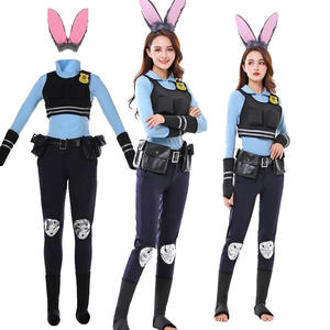 Costumes de déguisement pour adultes et enfants, <span class=keywords><strong>lapin</strong></span> détective, film télévisé, <span class=keywords><strong>lapin</strong></span> mignon et renard cool, ensemble de costumes pour Halloween, cosplay - Product Image 2